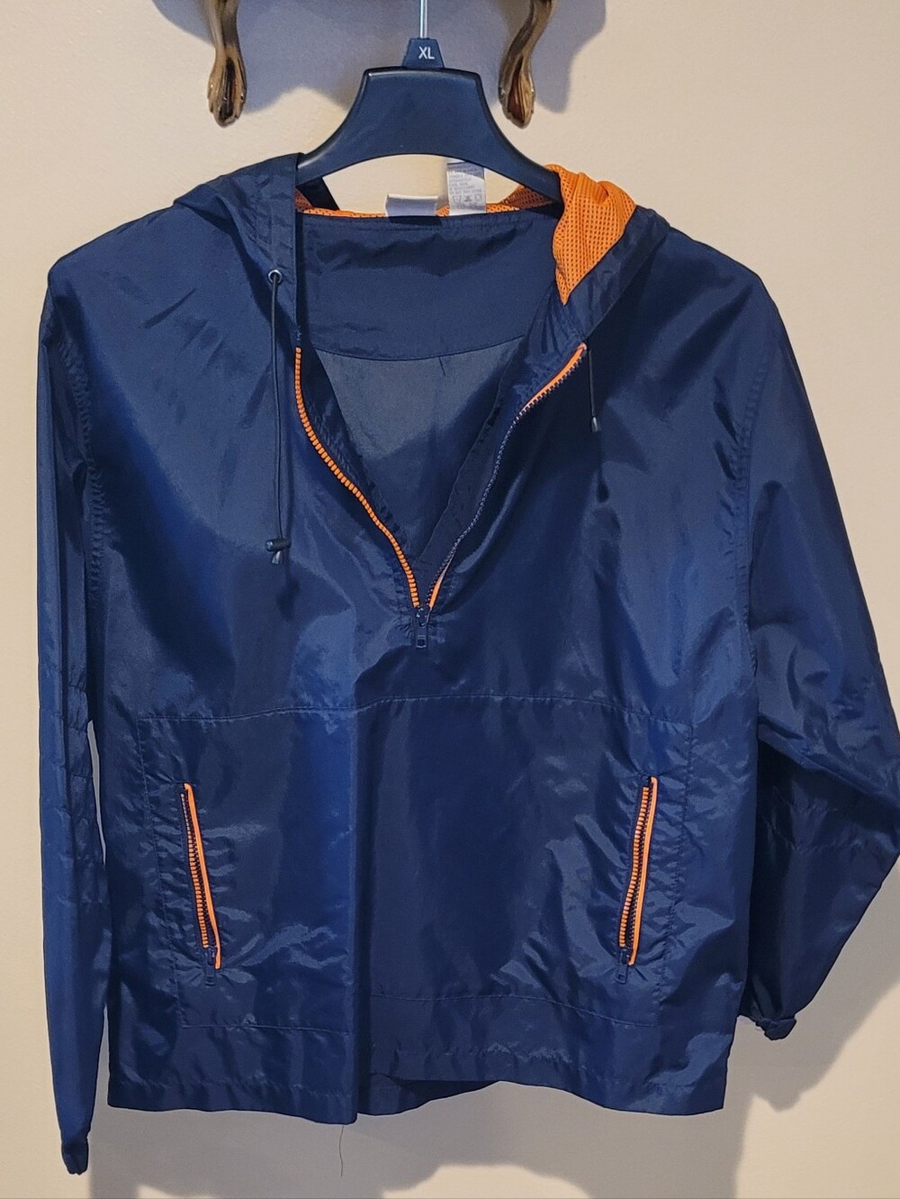 Actra Vintage Pullover Hooded Nylon Jacket Windbreaker Women’s